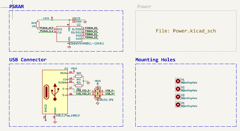 schematic diagram guidelines overview: hierarchical blocks, busses, net labels, ERC, DRC, BOM JSON