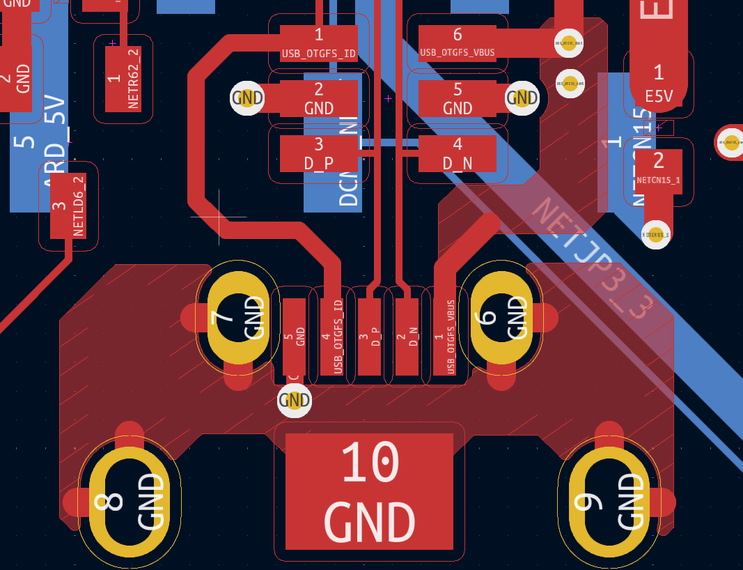 D_P and D_N differentially paired nets