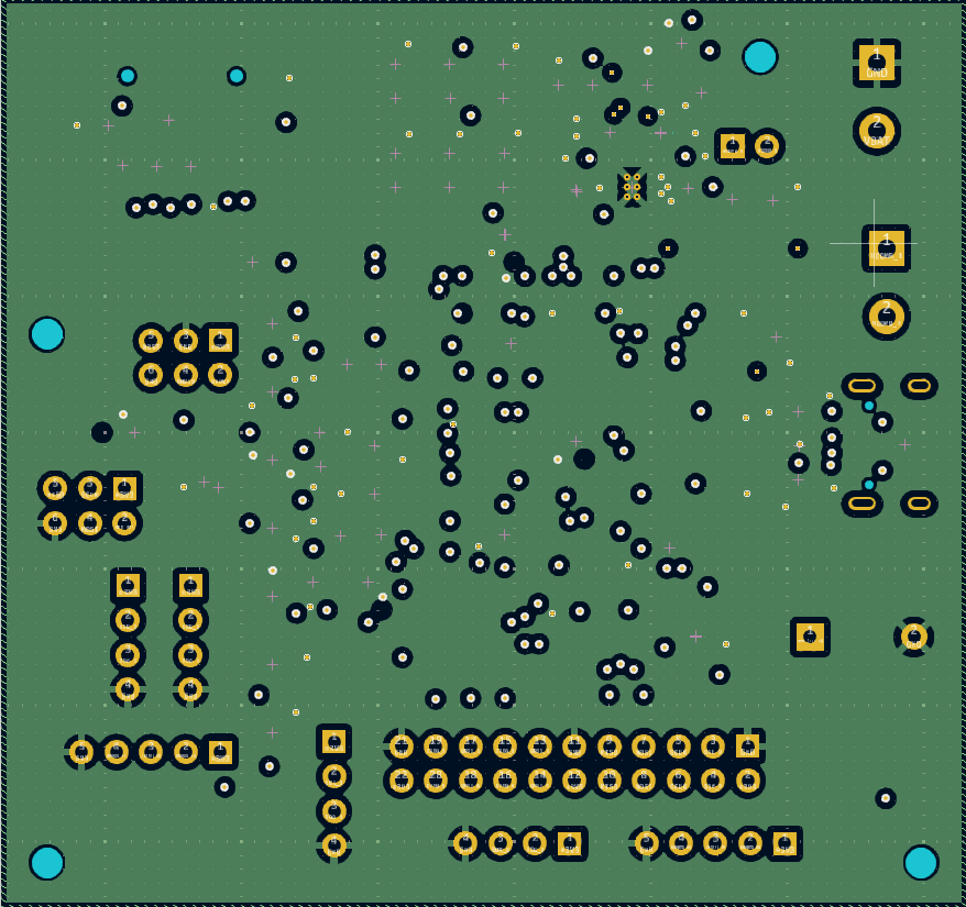 Ground layer reference from STM32 avionics board